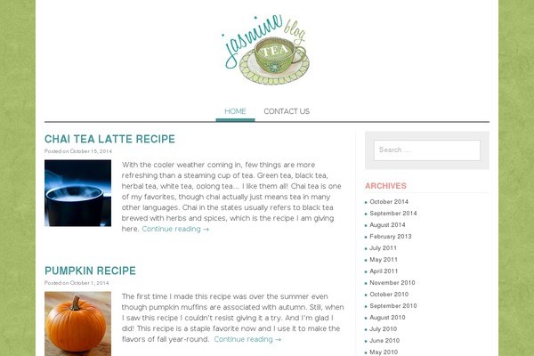 Monaco theme site design template sample