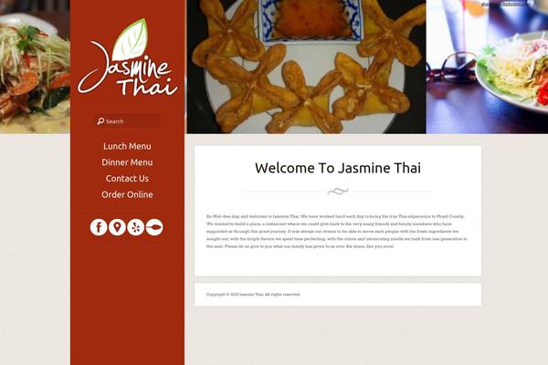 Eatery theme site design template sample
