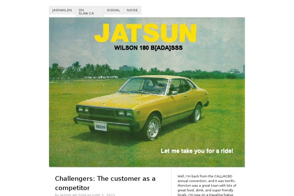 Site using About Me plugin