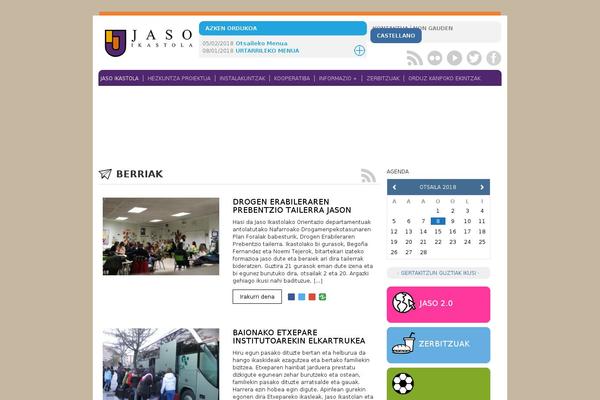 Site using Wordpress-social-stream plugin