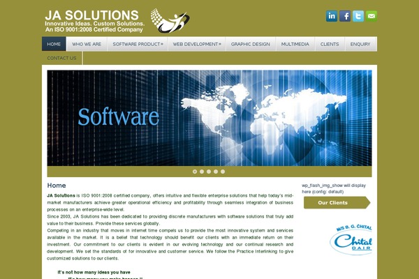 Site using Contact Form Manager plugin