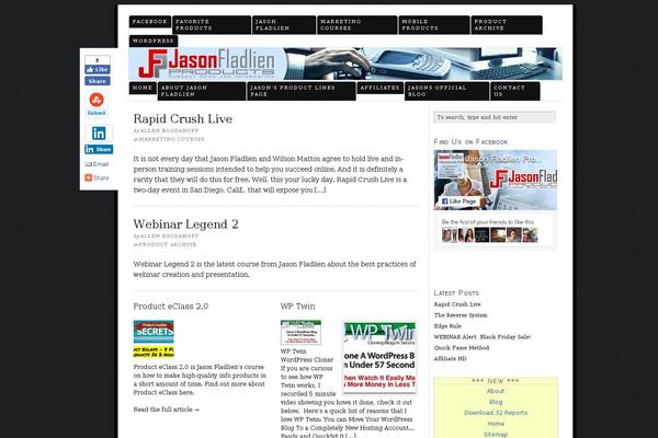Site using Dg-blog-module plugin