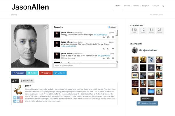 Site using Facebook-like-box-responsive plugin