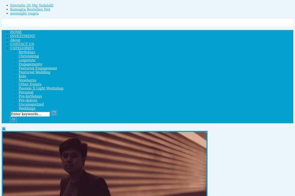 Photolounge theme site design template sample