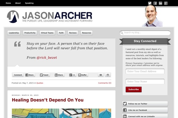 Get Noticed theme site design template sample