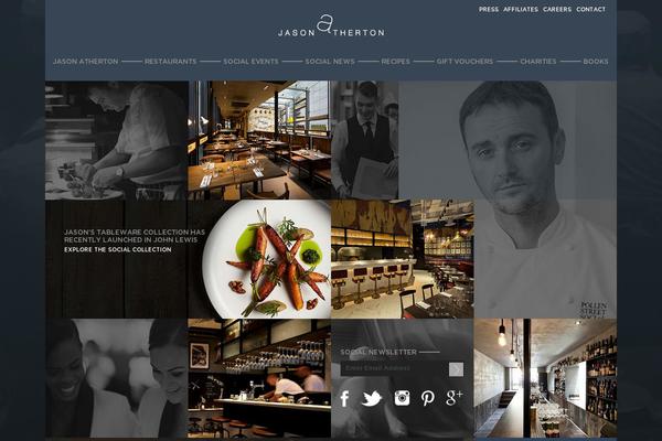 Jason theme site design template sample