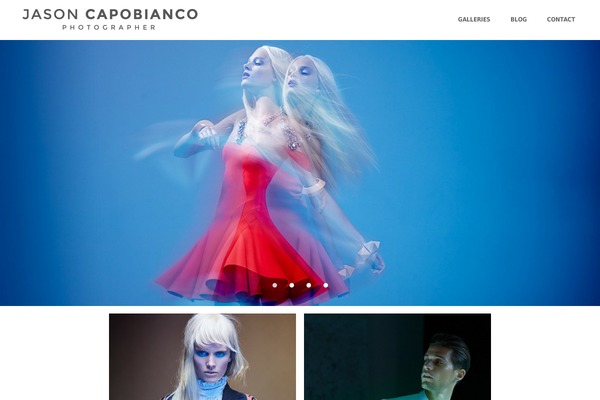 Kalium theme site design template sample