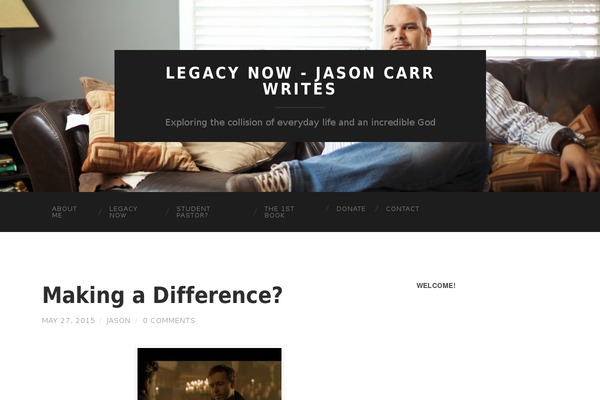 Hemingway theme site design template sample