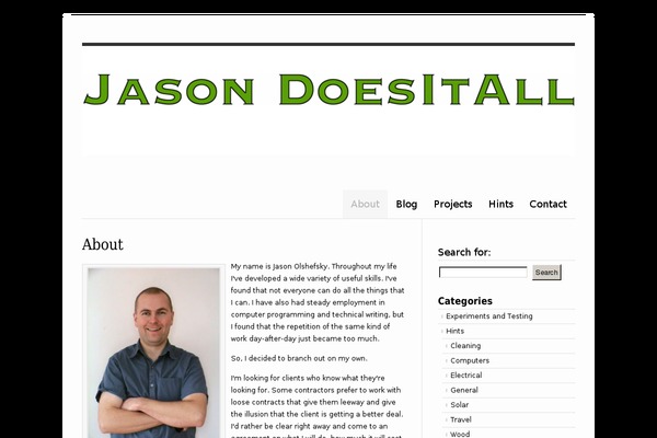 Clean Home theme site design template sample