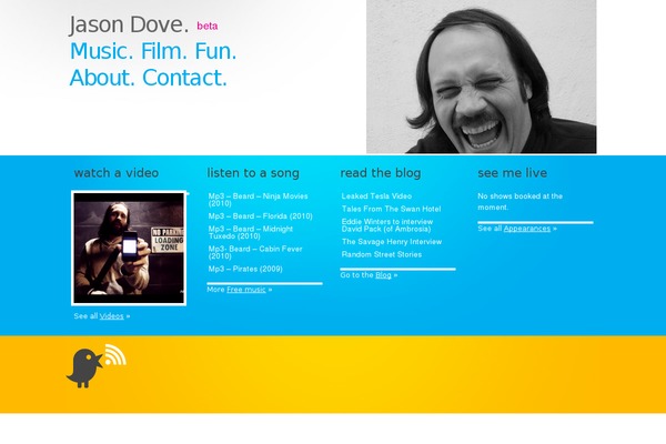 Site using GigPress plugin