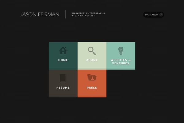 jasonfeirman.com site used Webworks