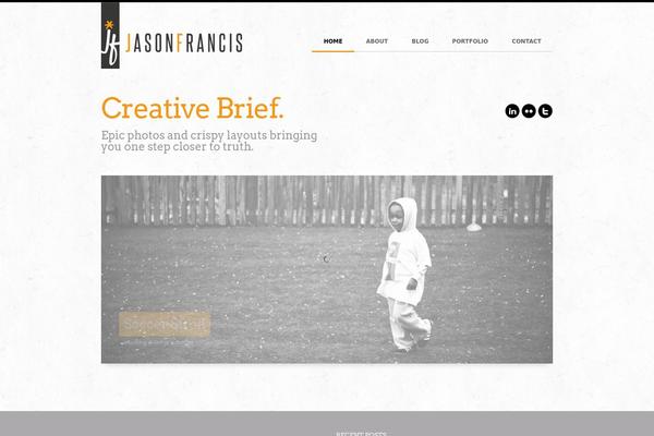 Nemesis theme site design template sample