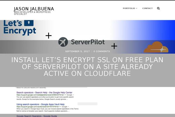 jasonjalbuena.com site used Radcliffe