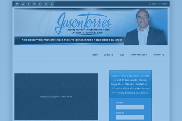 Cumulo theme site design template sample