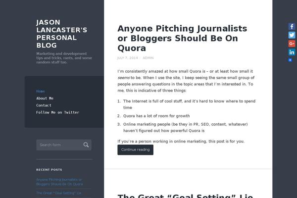 Wilson theme site design template sample