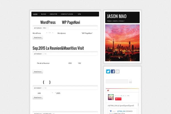 zeeBizzCard theme site design template sample