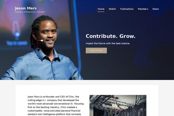 Site using MediaElement.js Skin plugin