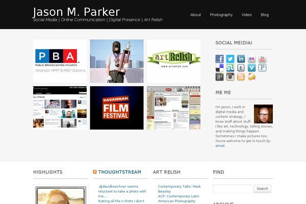 Portfolio Press theme site design template sample