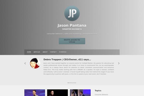 jasonpantana.com site used Podium