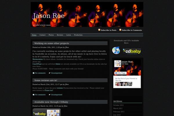 Carbonize theme site design template sample