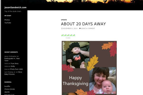 Site using Advanced Random Posts Widget plugin