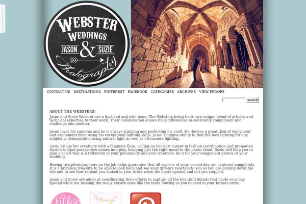 Prophoto4 theme site design template sample