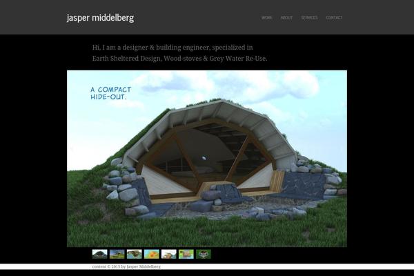 Cooperative theme site design template sample