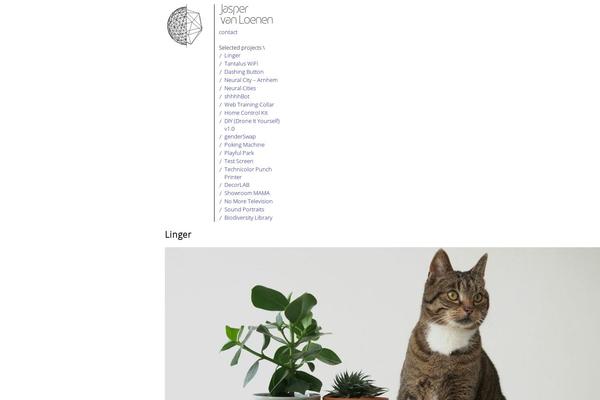 jaspervanloenen.com site used Javl-wp-theme