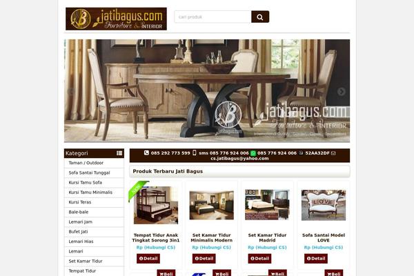 Wp-niaga theme site design template sample
