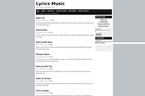 Flat728 theme site design template sample