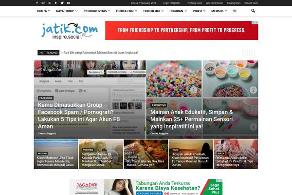 jatik.com site used Publisher