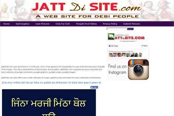 jattdisite.com site used Tgg_theme