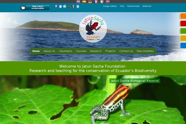 Progreen theme site design template sample