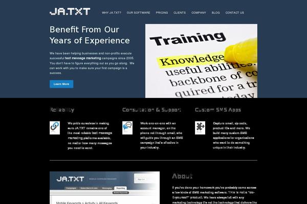 Appply theme site design template sample