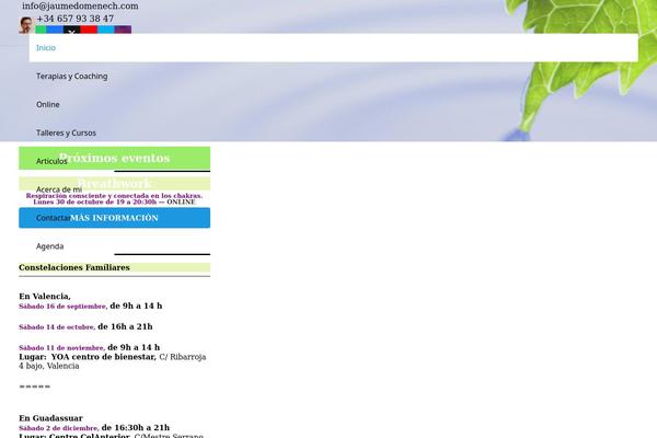 Impreza theme site design template sample