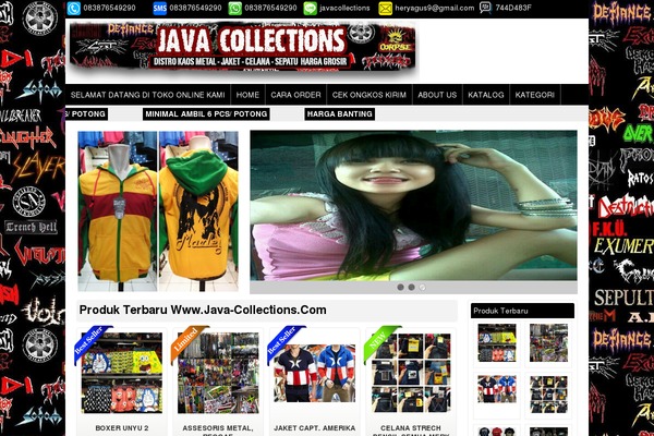 Virtamart theme site design template sample