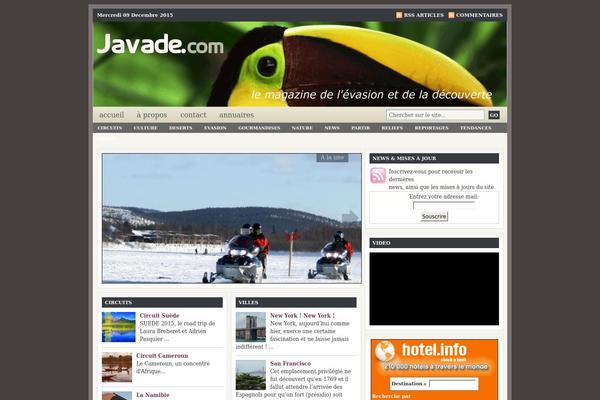 Lifestyle 1.0 theme site design template sample