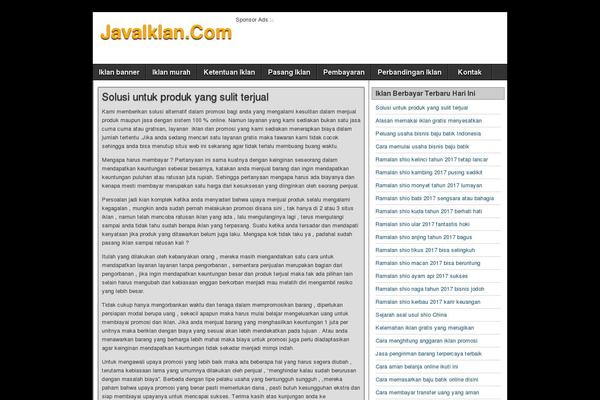 Asteroid theme site design template sample