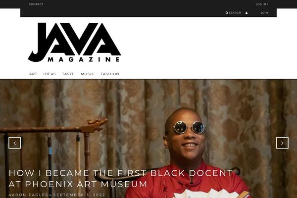 15Zine theme site design template sample