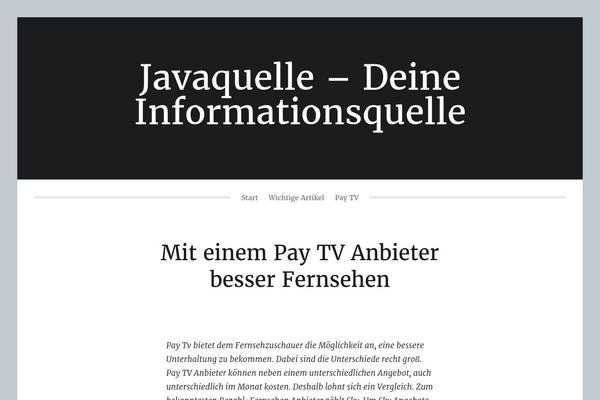Qwerty theme site design template sample