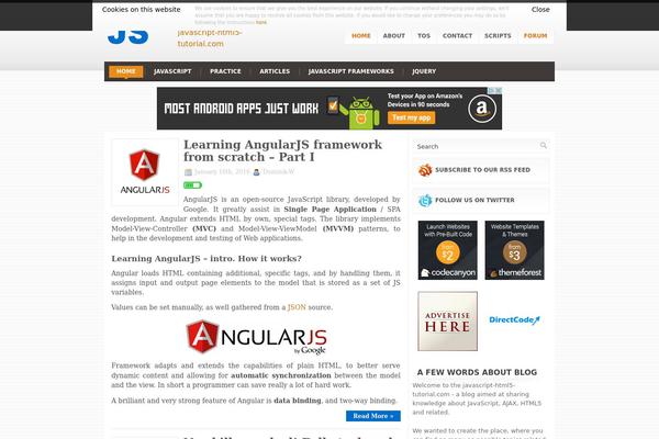 TechNews theme site design template sample