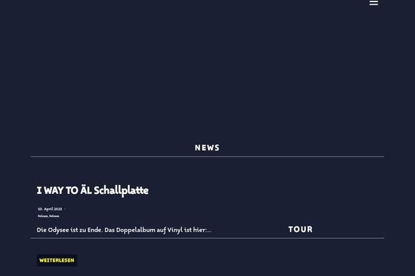 Site using Widgets on Pages plugin
