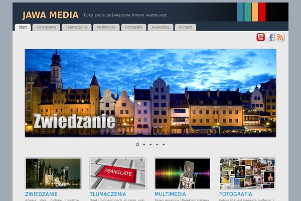 Site using Image vertical reel scroll slideshow plugin