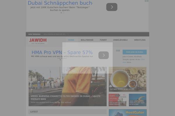 Site using Facebook Page Promoter Lightbox plugin