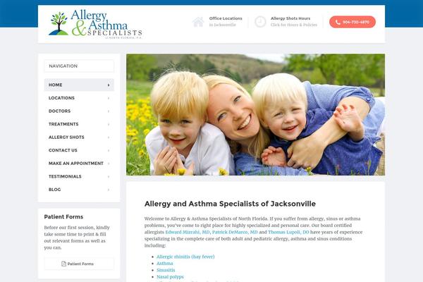 MentalPress theme site design template sample