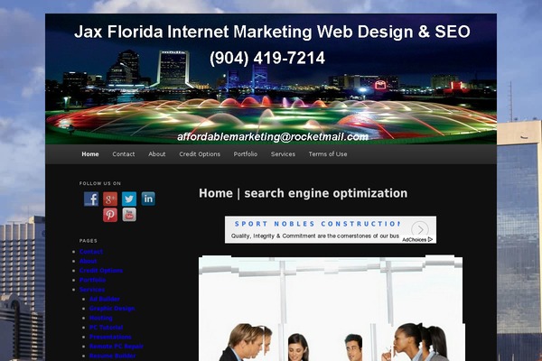 Site using Cforms plugin