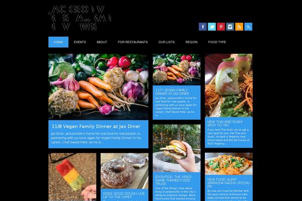 Surfarama theme site design template sample