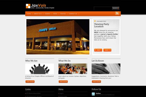 Webfolio theme site design template sample