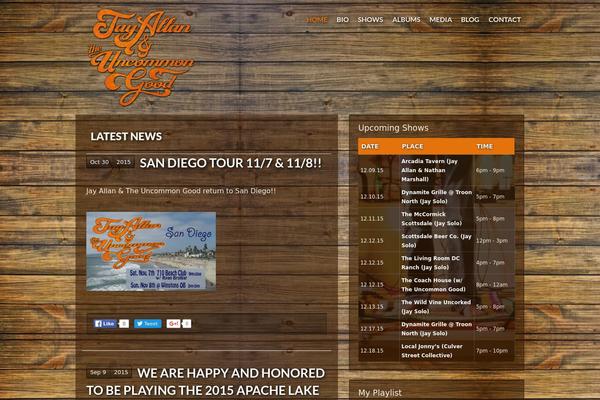 Site using iTunes Lookup Widget plugin