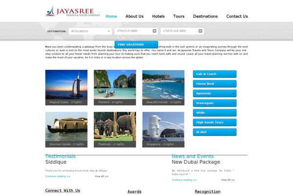 Travel-time theme site design template sample